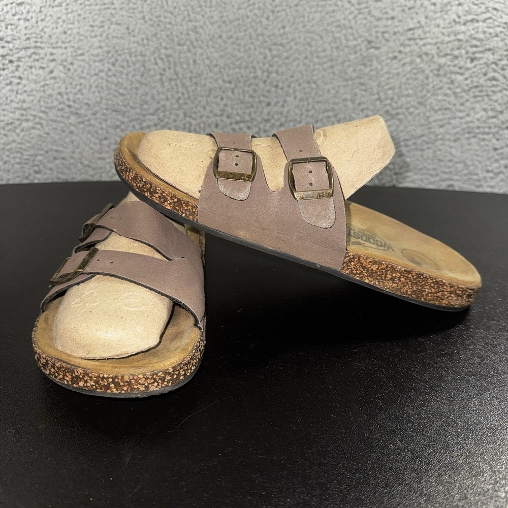 Woodstock Adele Vintage Brand‎ Sandal Large 9-10 Double Strap Slip On
